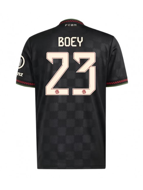 Bayern Munich Sacha Boey #23 Replika Tredje Kläder 2025-26 Kortärmad Bayern Munich Sacha Boey #23 Replika Tredje Kläder 2025-26 Kortärmad